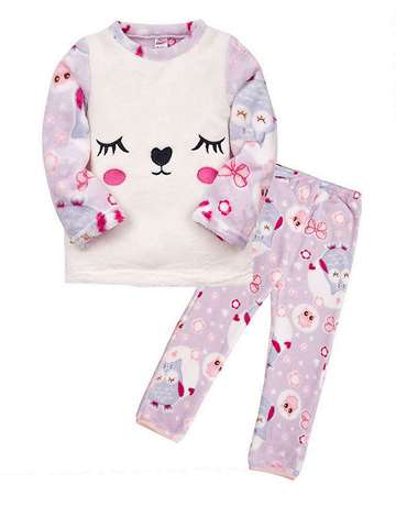 Пижама для девочки нежно-фиолетовый C150