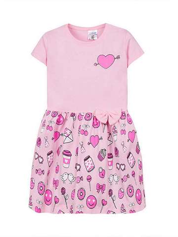 Платье для девочки Нежно-розовый SH257