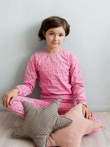 91138 Пижама для девочки розовый