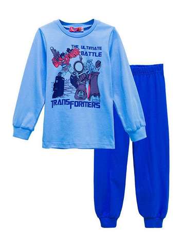 Пижама для мальчика голубой_синий  9281    