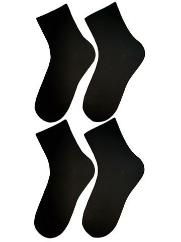 JKMNG07 Комплект носков для мальчиков 4 пары Черный