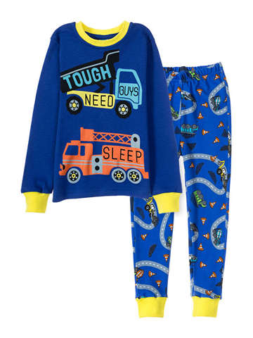SM627 Пижамы для мальчиков Темно-синий