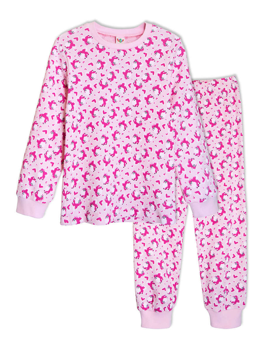 Пижама для девочки светло-розовый 91103