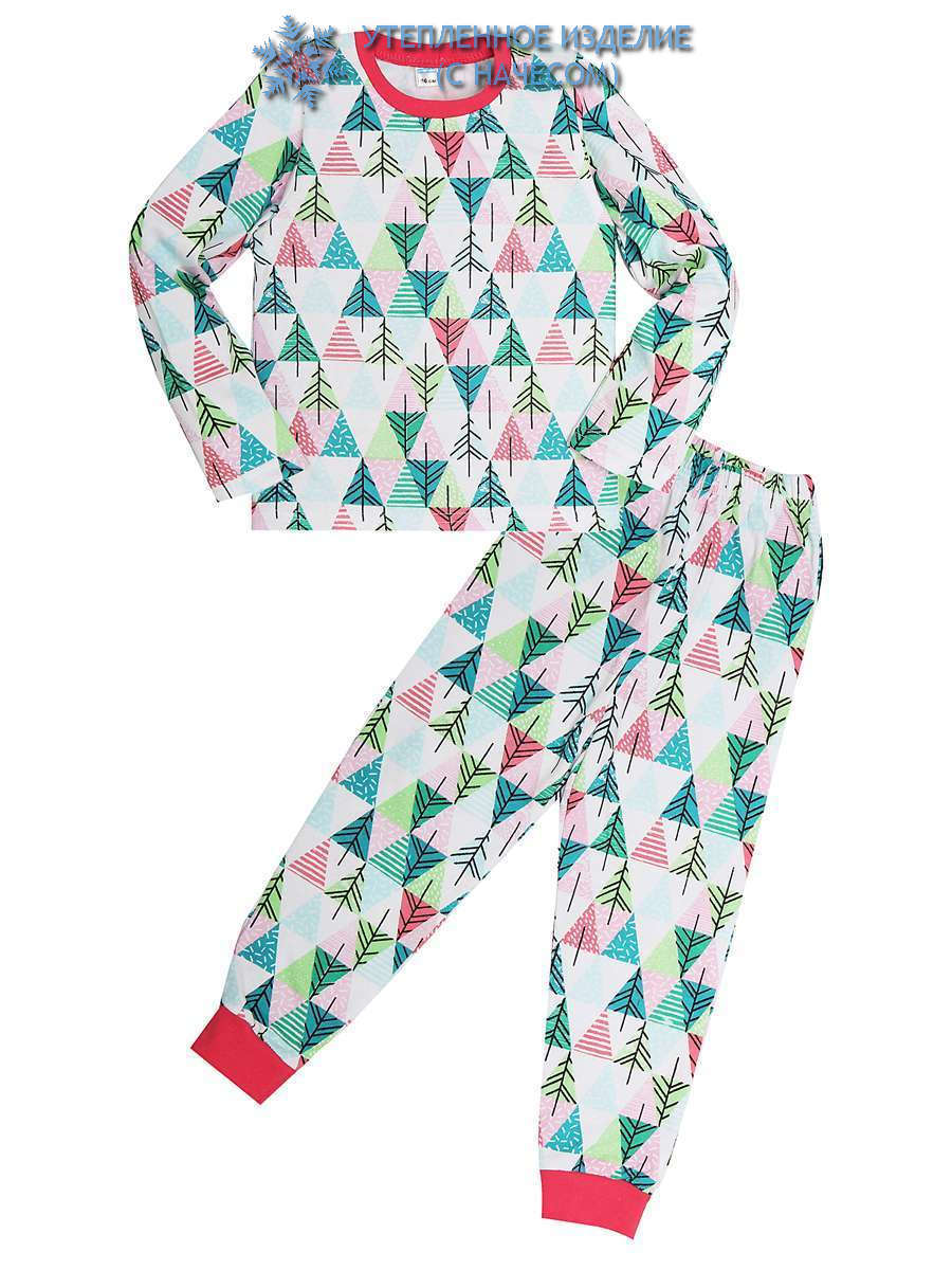 SM543 Пижама для девочки Зеленый